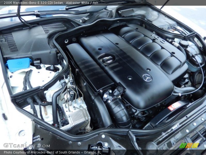  2006 E 320 CDI Sedan Engine - 3.2 Liter CDI DOHC 24-Valve Turbo-Diesel Inline 6 Cylinder