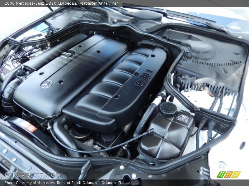  2006 E 320 CDI Sedan Engine - 3.2 Liter CDI DOHC 24-Valve Turbo-Diesel Inline 6 Cylinder