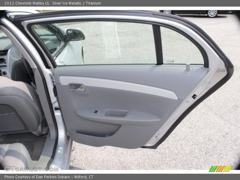 Silver Ice Metallic / Titanium 2011 Chevrolet Malibu LS