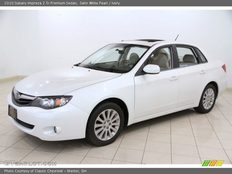Front 3/4 View of 2010 Impreza 2.5i Premium Sedan