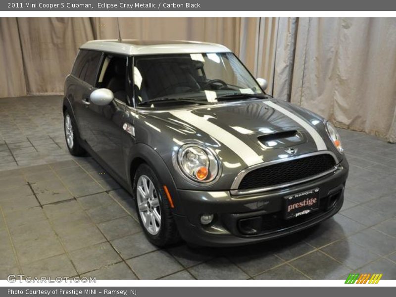 Eclipse Gray Metallic / Carbon Black 2011 Mini Cooper S Clubman