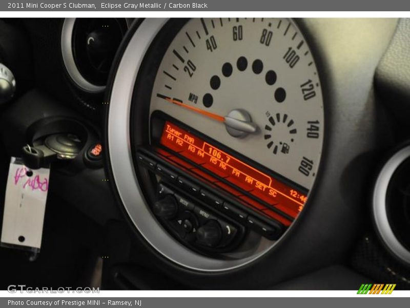 Eclipse Gray Metallic / Carbon Black 2011 Mini Cooper S Clubman