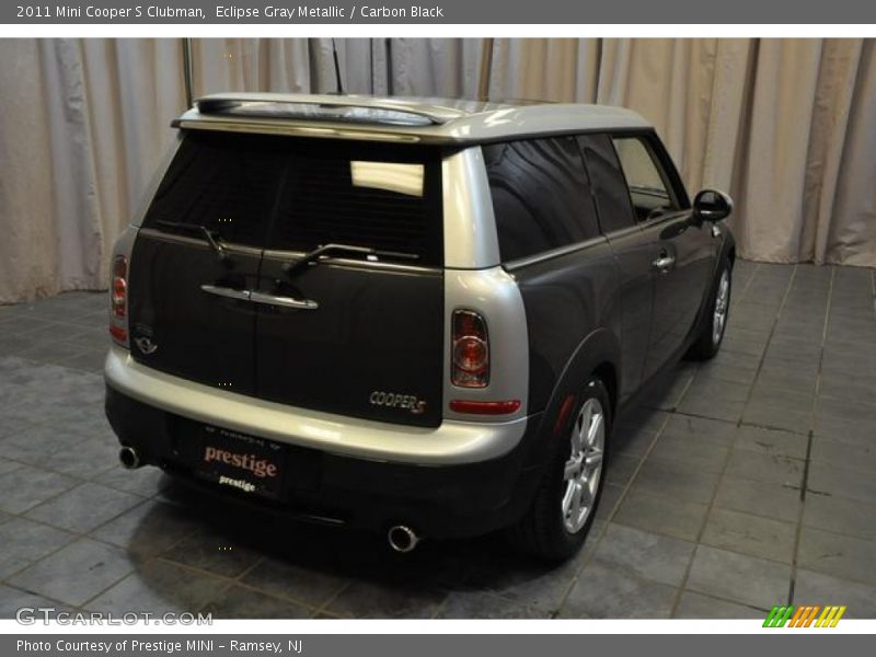 Eclipse Gray Metallic / Carbon Black 2011 Mini Cooper S Clubman