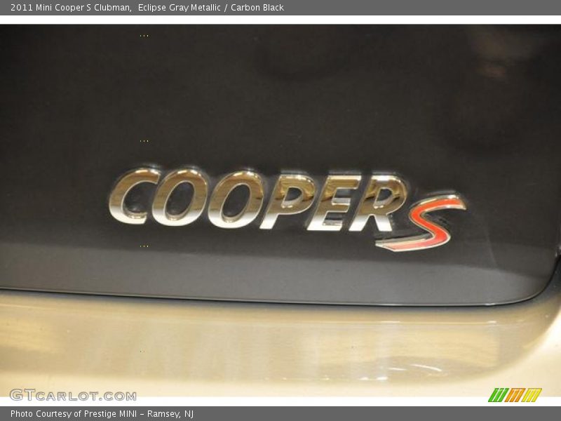 Eclipse Gray Metallic / Carbon Black 2011 Mini Cooper S Clubman