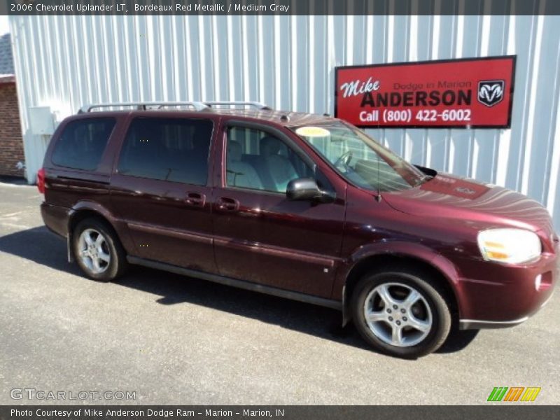 Bordeaux Red Metallic / Medium Gray 2006 Chevrolet Uplander LT