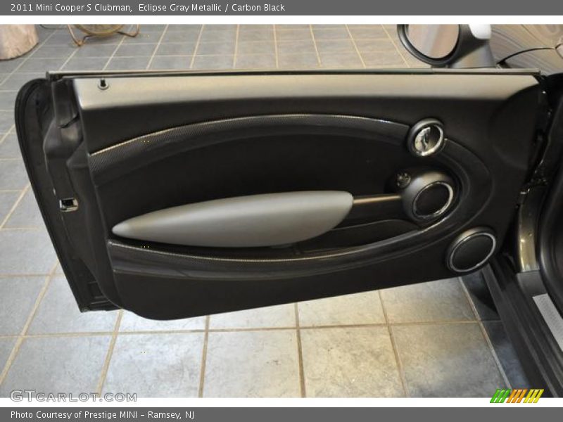 Eclipse Gray Metallic / Carbon Black 2011 Mini Cooper S Clubman