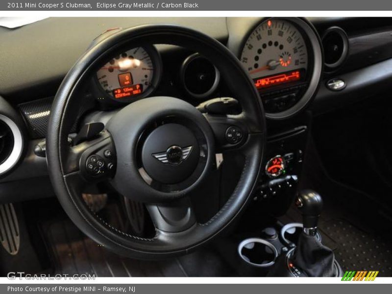 Eclipse Gray Metallic / Carbon Black 2011 Mini Cooper S Clubman