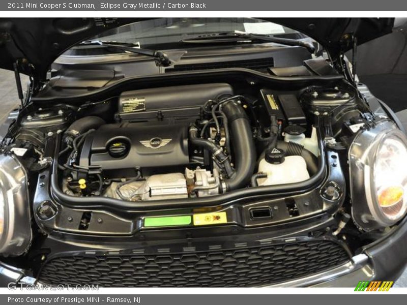 Eclipse Gray Metallic / Carbon Black 2011 Mini Cooper S Clubman