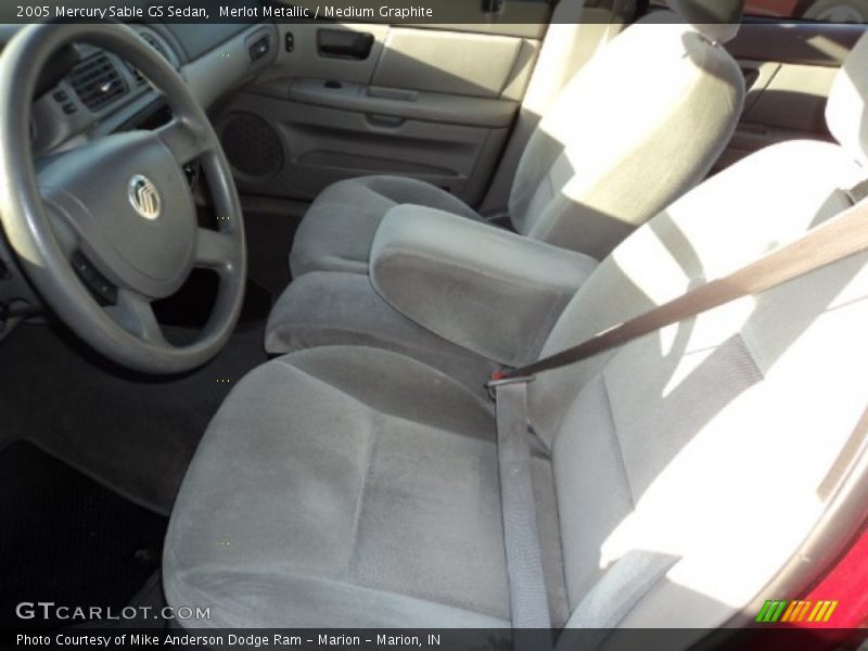Merlot Metallic / Medium Graphite 2005 Mercury Sable GS Sedan