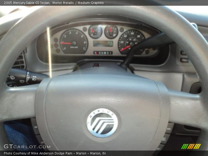 Merlot Metallic / Medium Graphite 2005 Mercury Sable GS Sedan