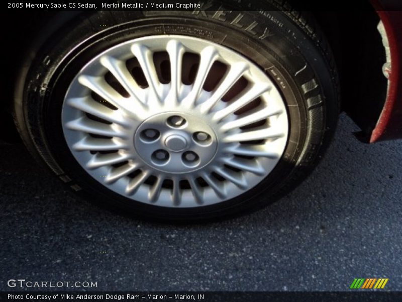 Merlot Metallic / Medium Graphite 2005 Mercury Sable GS Sedan