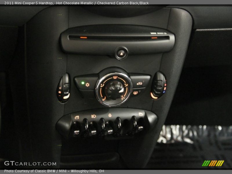 Hot Chocolate Metallic / Checkered Carbon Black/Black 2011 Mini Cooper S Hardtop
