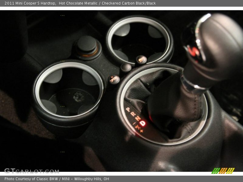 Hot Chocolate Metallic / Checkered Carbon Black/Black 2011 Mini Cooper S Hardtop