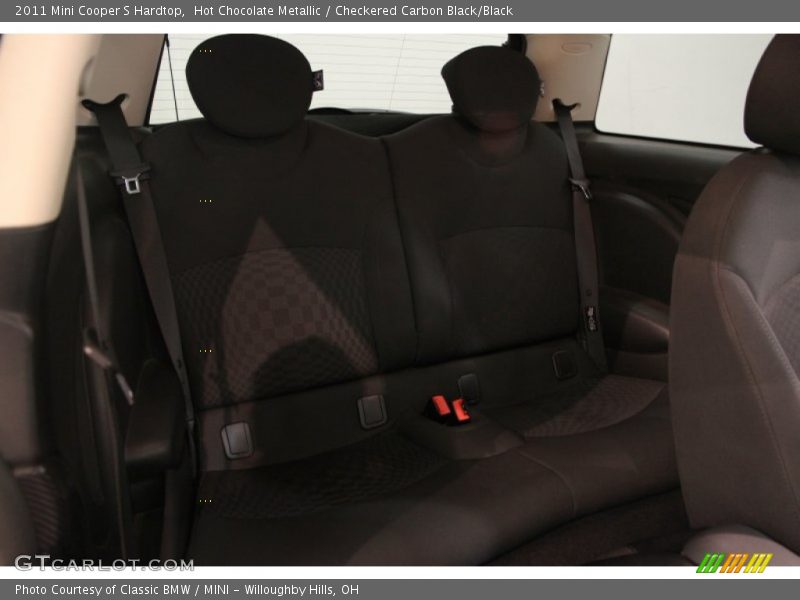 Hot Chocolate Metallic / Checkered Carbon Black/Black 2011 Mini Cooper S Hardtop
