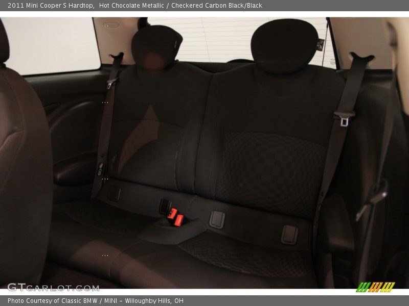 Hot Chocolate Metallic / Checkered Carbon Black/Black 2011 Mini Cooper S Hardtop