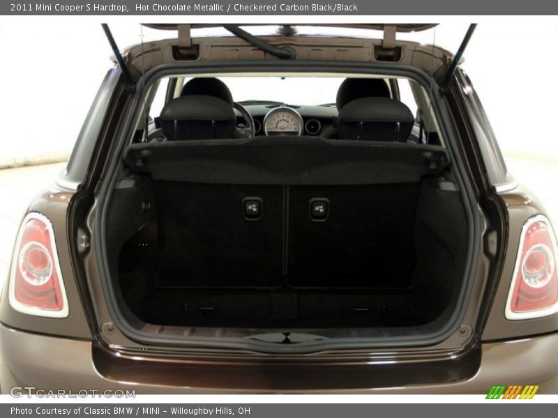 Hot Chocolate Metallic / Checkered Carbon Black/Black 2011 Mini Cooper S Hardtop