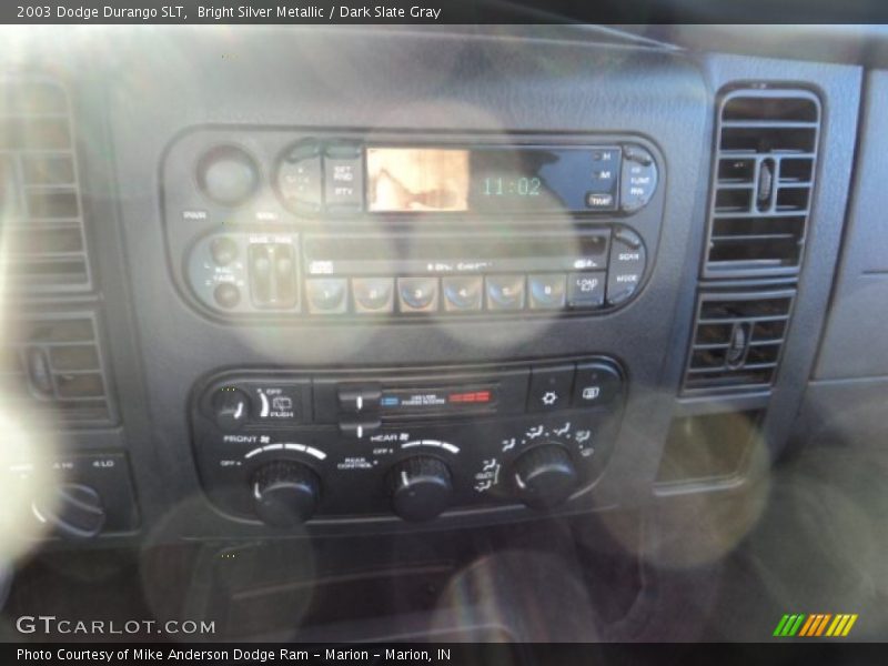 Bright Silver Metallic / Dark Slate Gray 2003 Dodge Durango SLT