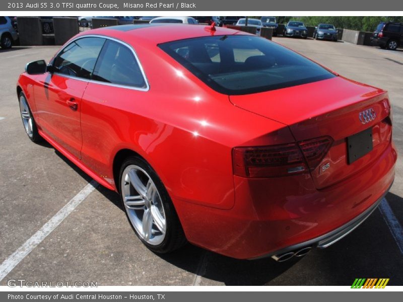 Misano Red Pearl / Black 2013 Audi S5 3.0 TFSI quattro Coupe