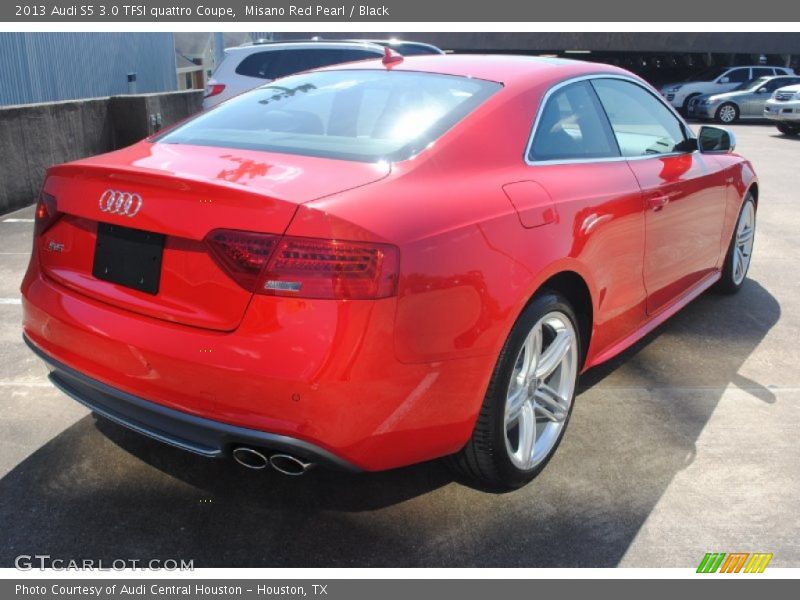 Misano Red Pearl / Black 2013 Audi S5 3.0 TFSI quattro Coupe