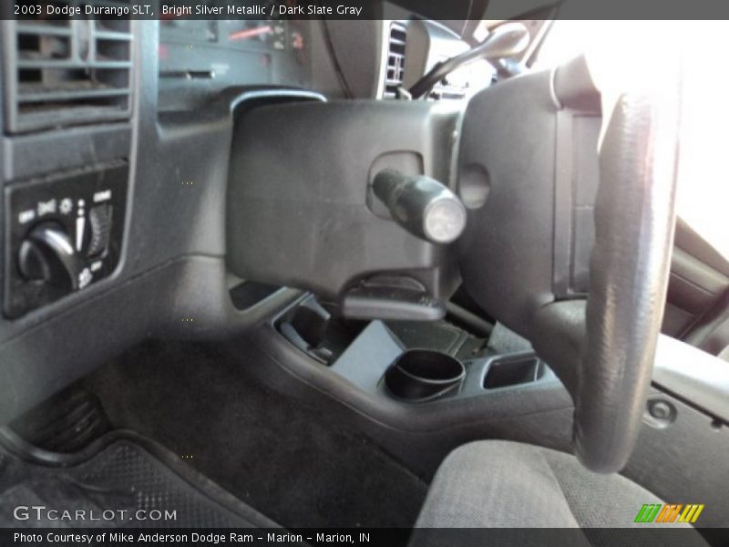 Bright Silver Metallic / Dark Slate Gray 2003 Dodge Durango SLT