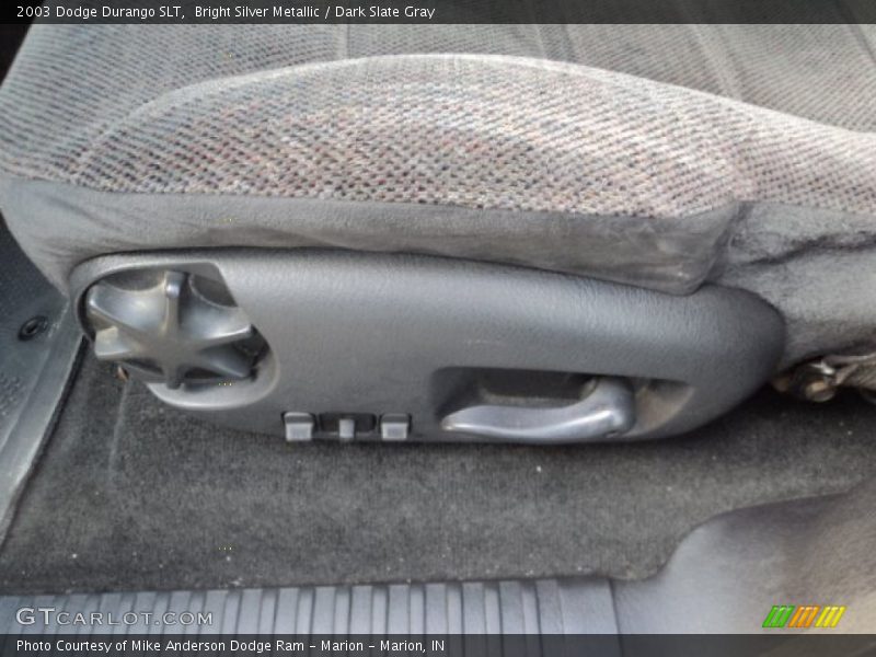 Bright Silver Metallic / Dark Slate Gray 2003 Dodge Durango SLT