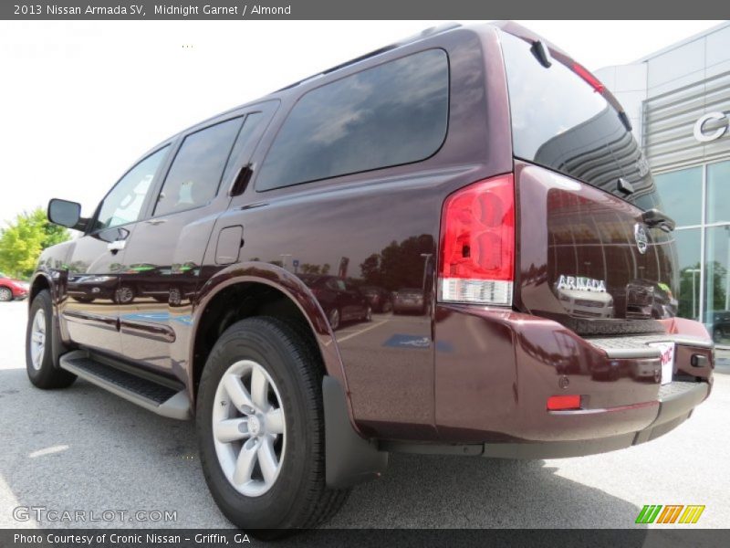 Midnight Garnet / Almond 2013 Nissan Armada SV