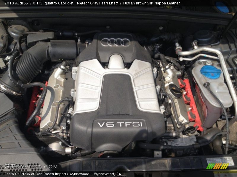  2010 S5 3.0 TFSI quattro Cabriolet Engine - 3.0 TFSI Supercharged DOHC 24-Valve VVT V6