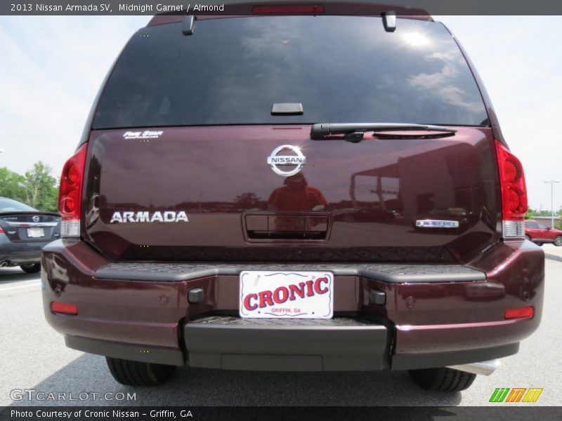 Midnight Garnet / Almond 2013 Nissan Armada SV