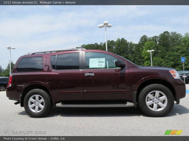  2013 Armada SV Midnight Garnet