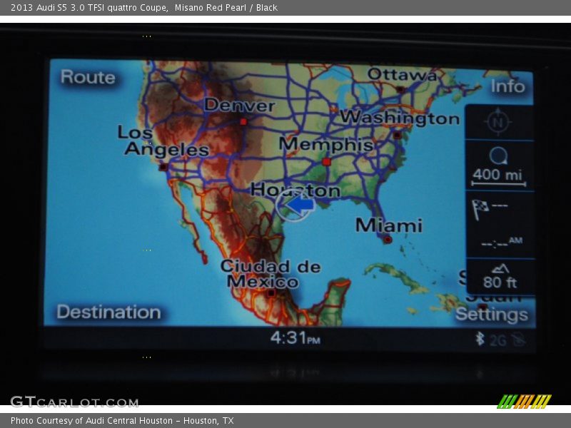 Navigation of 2013 S5 3.0 TFSI quattro Coupe