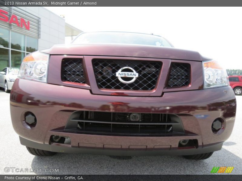 Midnight Garnet / Almond 2013 Nissan Armada SV