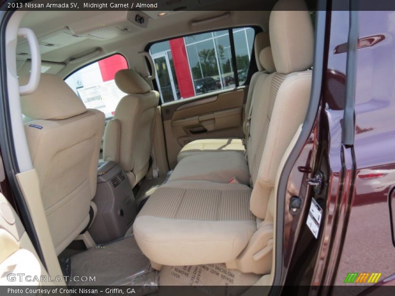 Rear Seat of 2013 Armada SV