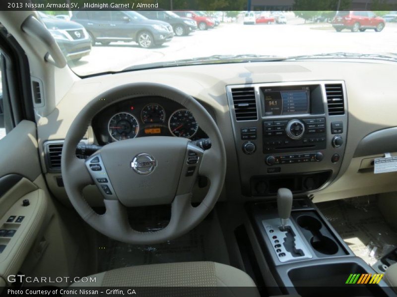 Dashboard of 2013 Armada SV