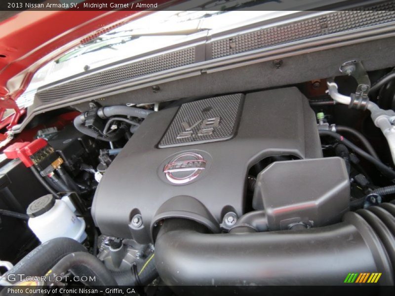  2013 Armada SV Engine - 5.6 Liter DOHC 32-Valve CVTCS V8