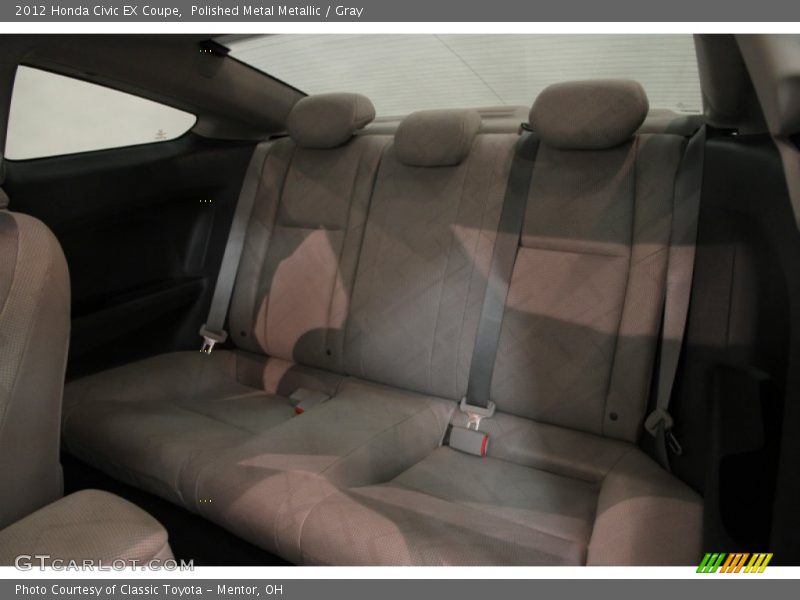 Polished Metal Metallic / Gray 2012 Honda Civic EX Coupe
