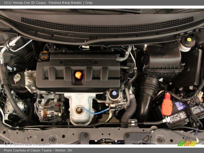 Polished Metal Metallic / Gray 2012 Honda Civic EX Coupe