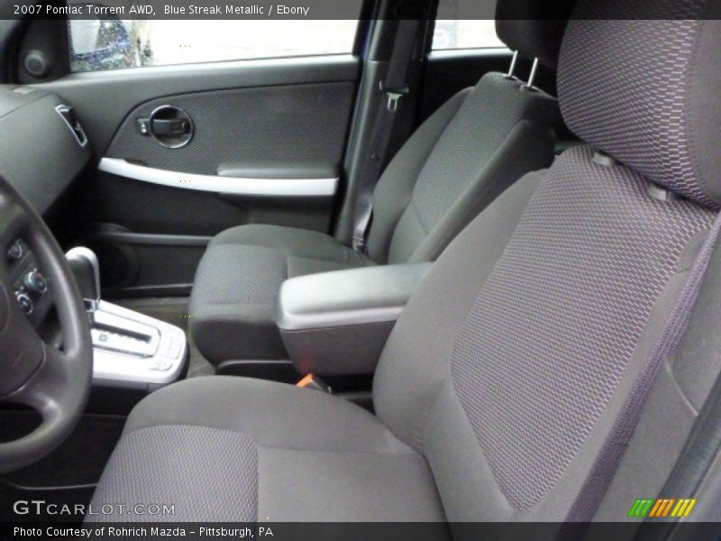 Blue Streak Metallic / Ebony 2007 Pontiac Torrent AWD