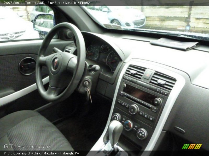 Blue Streak Metallic / Ebony 2007 Pontiac Torrent AWD