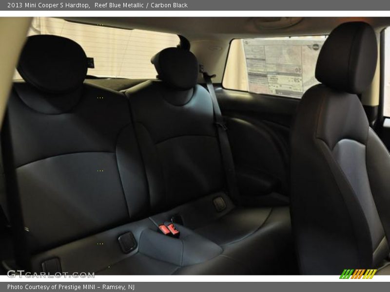 Reef Blue Metallic / Carbon Black 2013 Mini Cooper S Hardtop