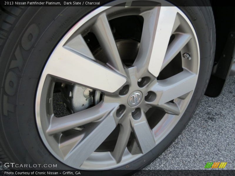 Dark Slate / Charcoal 2013 Nissan Pathfinder Platinum