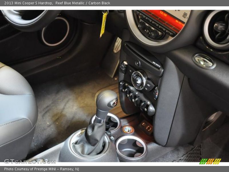 Reef Blue Metallic / Carbon Black 2013 Mini Cooper S Hardtop