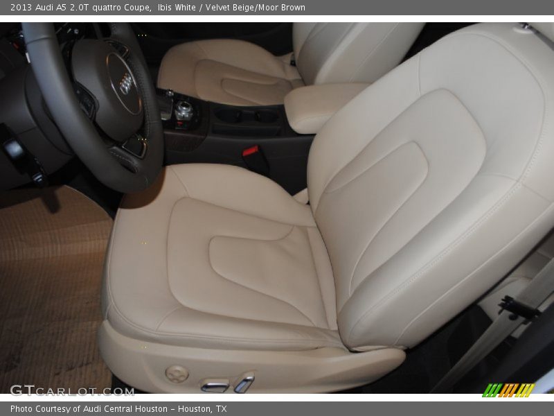 Ibis White / Velvet Beige/Moor Brown 2013 Audi A5 2.0T quattro Coupe