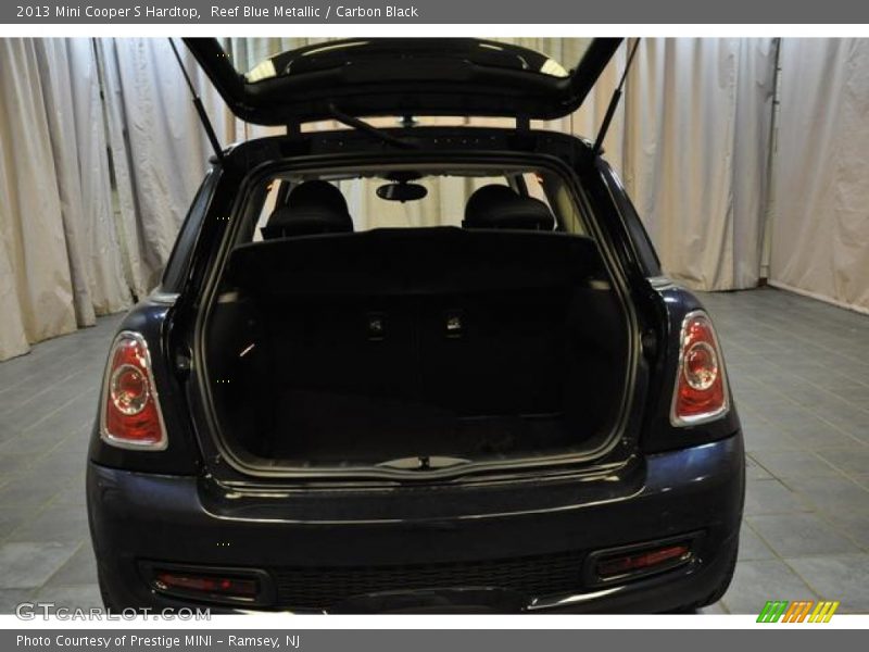 Reef Blue Metallic / Carbon Black 2013 Mini Cooper S Hardtop