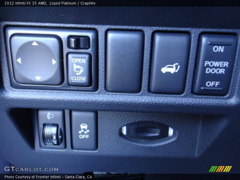 Liquid Platinum / Graphite 2012 Infiniti FX 35 AWD
