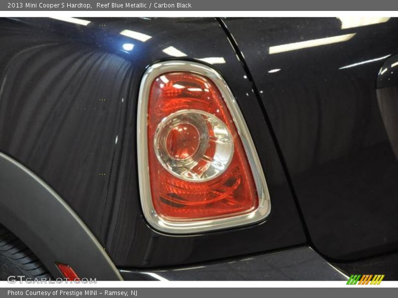 Reef Blue Metallic / Carbon Black 2013 Mini Cooper S Hardtop