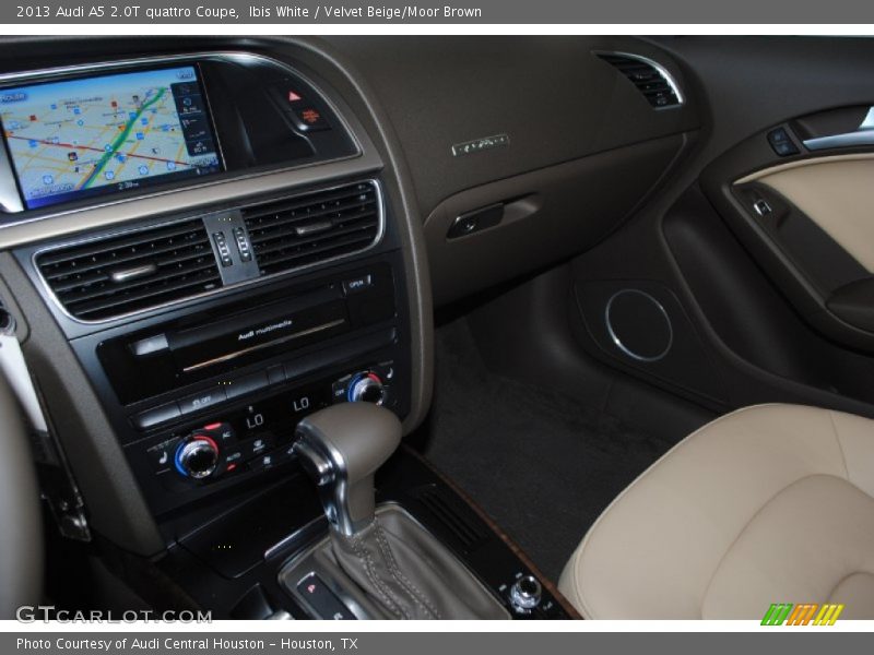 Ibis White / Velvet Beige/Moor Brown 2013 Audi A5 2.0T quattro Coupe