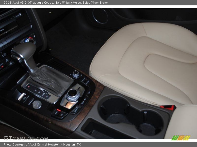 Ibis White / Velvet Beige/Moor Brown 2013 Audi A5 2.0T quattro Coupe