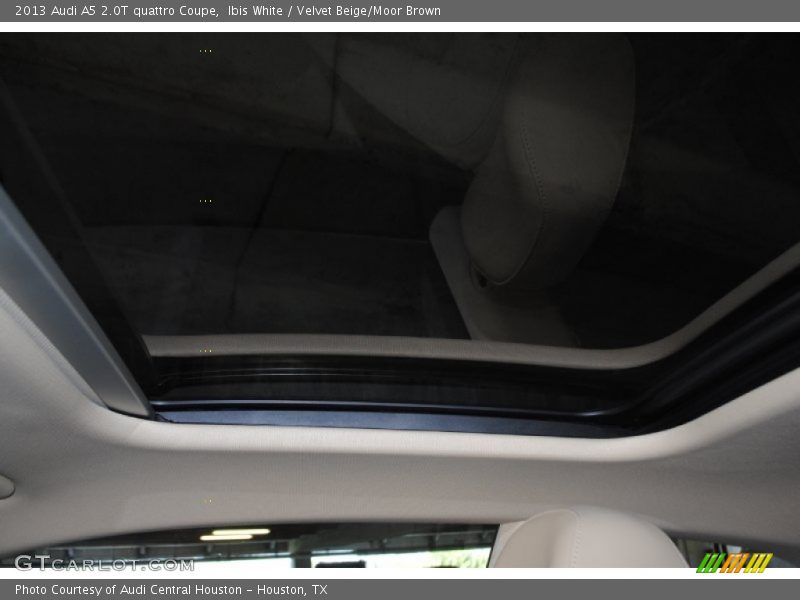 Ibis White / Velvet Beige/Moor Brown 2013 Audi A5 2.0T quattro Coupe