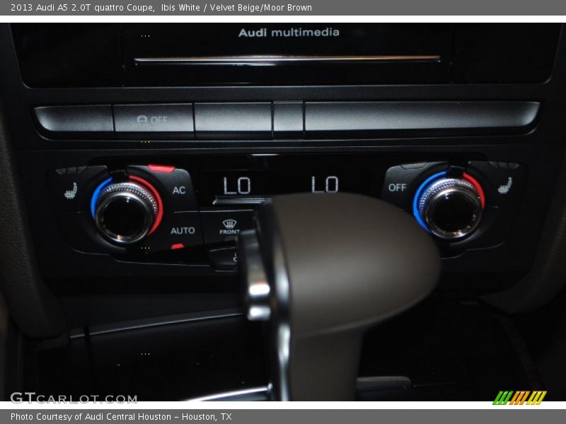 Ibis White / Velvet Beige/Moor Brown 2013 Audi A5 2.0T quattro Coupe