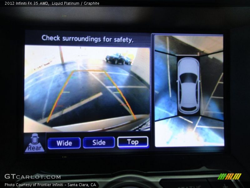 Liquid Platinum / Graphite 2012 Infiniti FX 35 AWD